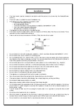 Предварительный просмотр 11 страницы Paloma PJC-C25FR Installation And Operating Instructions Manual