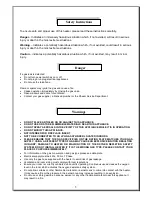 Предварительный просмотр 5 страницы Paloma PJC-S13F Customer Installation And Operating Instructions