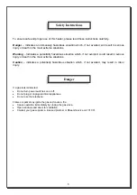 Preview for 8 page of Paloma PJC-W15FR Installation And Operating Instructions Manual