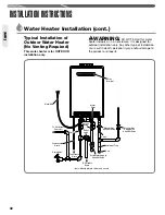 Предварительный просмотр 32 страницы Paloma RTGH-84V Installation Instructions Manual