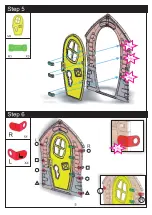 Предварительный просмотр 6 страницы PalPlay Dream house M680 Assembly Instructions Manual