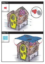 Предварительный просмотр 9 страницы PalPlay Dream house M680 Assembly Instructions Manual