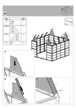 Предварительный просмотр 36 страницы Palram Applications Grand Gardener Prestige 8x12 Instructions Manual