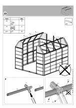 Предварительный просмотр 39 страницы Palram Applications Grand Gardener Prestige 8x8 Instructions Manual