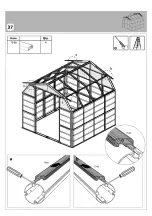 Предварительный просмотр 53 страницы Palram Applications Grand Gardener Prestige 8x8 Instructions Manual