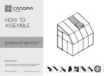 Preview for 1 page of Palram 702086 How To Assemble