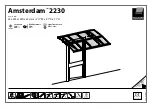 Palram Amsterdam 2230 Manual preview