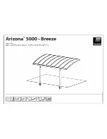 Palram Arizona 5000 - Breeze Instruction Manual preview