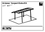Palram Arizona Carport Extra Kit Assembly Manual preview