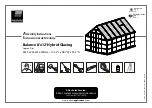 Palram Balance 8'x12' Hybrid Glazing Assembly Instructions предпросмотр