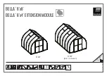 Preview for 1 page of Palram BELLA 8'x4' EXTENSION MODULE Manual