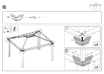 Предварительный просмотр 58 страницы Palram CANOPIA DALLAS 12x14/3.6x4.3 How To Assemble