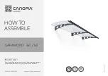 Palram CANOPIA GARAMOND 3x7 How To Assemble preview
