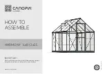 Palram CANOPIA HARMONY 6x8 / 2x2.5 How To Assemble preview