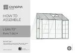 Preview for 1 page of Palram Canopia LEAN TO 702969 How To Assemble