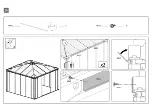 Preview for 51 page of Palram Canopia Ledro 12x12 How To Assemble