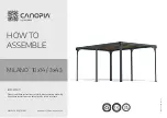 Palram CANOPIA MILANO How To Assemble preview