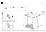 Предварительный просмотр 44 страницы Palram CANOPIA RUBICON 6x5 / 2x1.5 How To Assemble