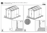 Предварительный просмотр 74 страницы Palram CANOPIA RUBICON 6x8 How To Assemble