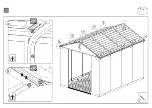 Предварительный просмотр 62 страницы Palram CANOPIA RUBICON 8x10 / 2.4x3 Manual