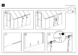 Предварительный просмотр 11 страницы Palram CANOPIA SIDE LOUVER WINDOW How To Assemble