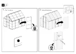 Preview for 12 page of Palram CANOPIA SIDE LOUVER WINDOW How To Assemble