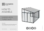 Palram CANOPIA TURINO 3x4,25 How To Assemble preview