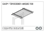 Palram CANOPY 1500 Manual preview