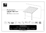 Предварительный просмотр 1 страницы Palram Feria Aassembly Instructions