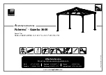 Palram Gazebo 3600 Assembly Instructions Manual preview