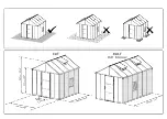 Preview for 10 page of Palram Glory + 4' Ext. (8'x 12') Assembly Instructions Manual