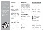 Предварительный просмотр 2 страницы Palram Green Line Assembly Instructions Manual