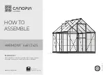 Palram HARMONY 2x2.5 How To Assemble preview