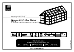 Preview for 1 page of Palram Harmony 6x14 Clear Glazing Assembly Instructions Manual