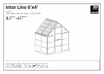 Palram Inter Line 6x4 Manual preview