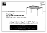 Palram Martinique Assembly Instructions Manual preview