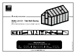 Palram Mythos 6x12 TwinWall Glazing Assembly Instructions Manual preview