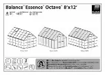 Palram Octave 8x12 Instructions Manual preview