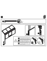 Предварительный просмотр 34 страницы Palram Plant Inn Compact - Clear Glazing Assembly Instructions Manual