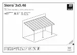 Preview for 1 page of Palram Sierra 3x5.46 Manual