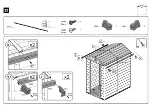 Предварительный просмотр 39 страницы Palram Skylight Shed 4x6 Assembly Instructions Manual