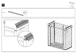 Предварительный просмотр 46 страницы Palram Skylight Shed - 6x3 Assembly Instructions Manual