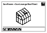 Preview for 1 page of Palram Sun Lounge Roof Vent Instructions Manual