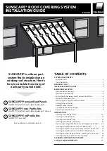 Предварительный просмотр 1 страницы Palram Sunscape Installation Manual