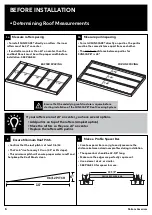 Предварительный просмотр 6 страницы Palram Sunscape Installation Manual