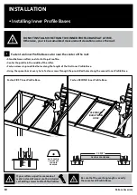 Предварительный просмотр 10 страницы Palram Sunscape Installation Manual