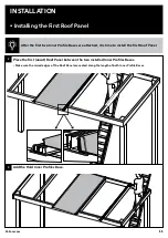 Предварительный просмотр 11 страницы Palram Sunscape Installation Manual