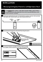 Предварительный просмотр 14 страницы Palram Sunscape Installation Manual