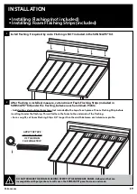 Предварительный просмотр 19 страницы Palram Sunscape Installation Manual