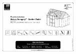 Palram Victory Orangery - Garden Chalet Assembly Instructions Manual preview